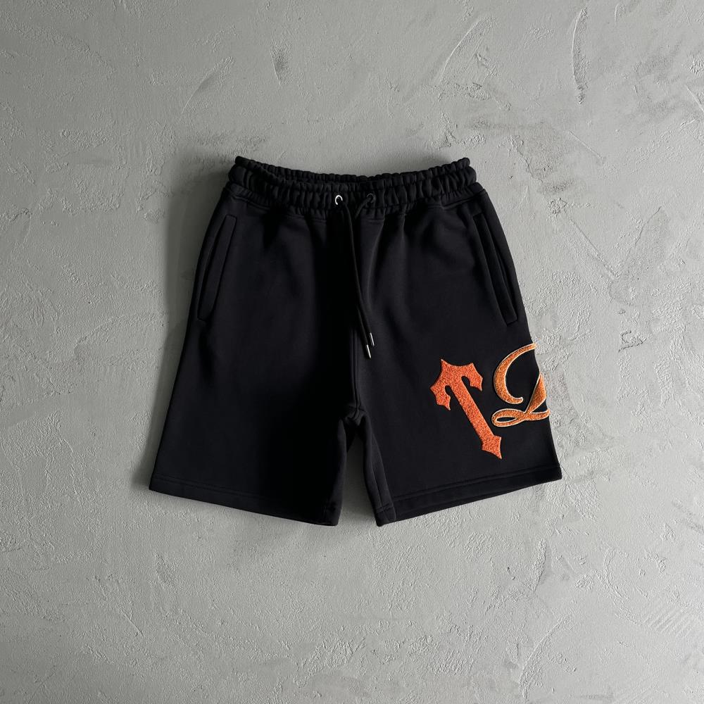 Trapstar TRP Short Set - Black/Orange