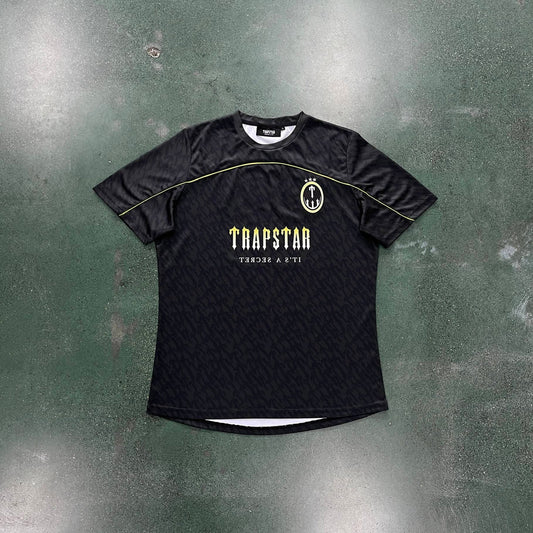 Trapstar T Football Jersey - Black/Yellow