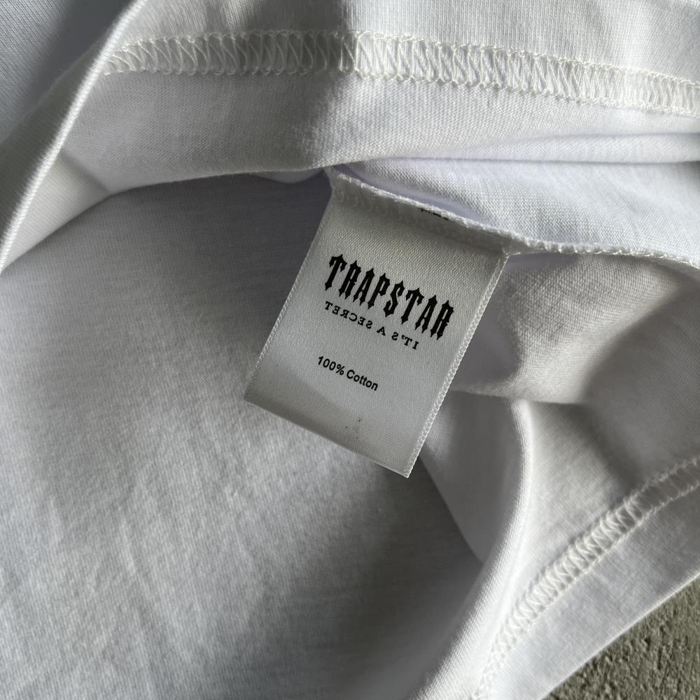Trapstar Tiger Head Basketball T-Shirt - White