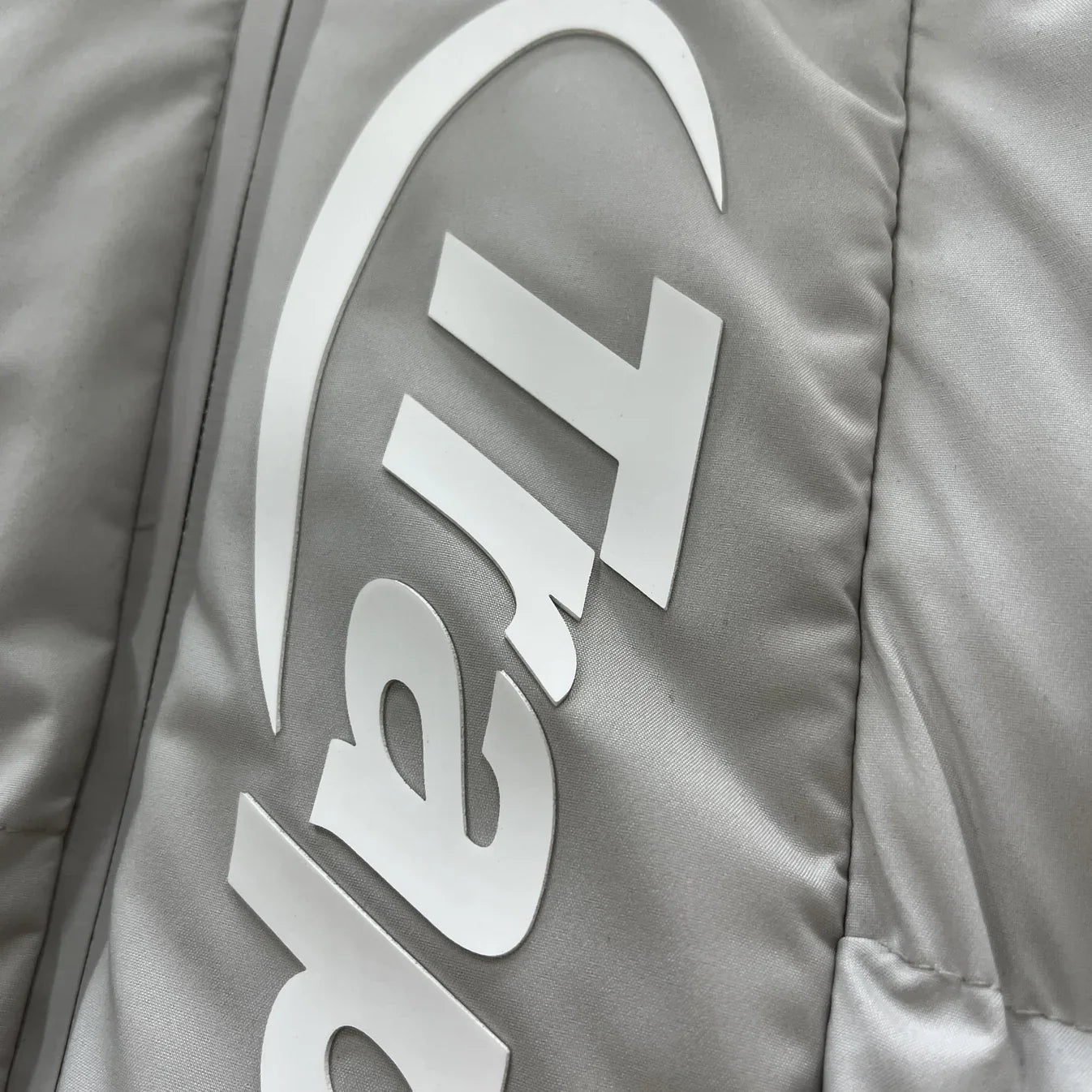 Trapstar Hyperdrive Technical Puffer Jacket - Light Grey