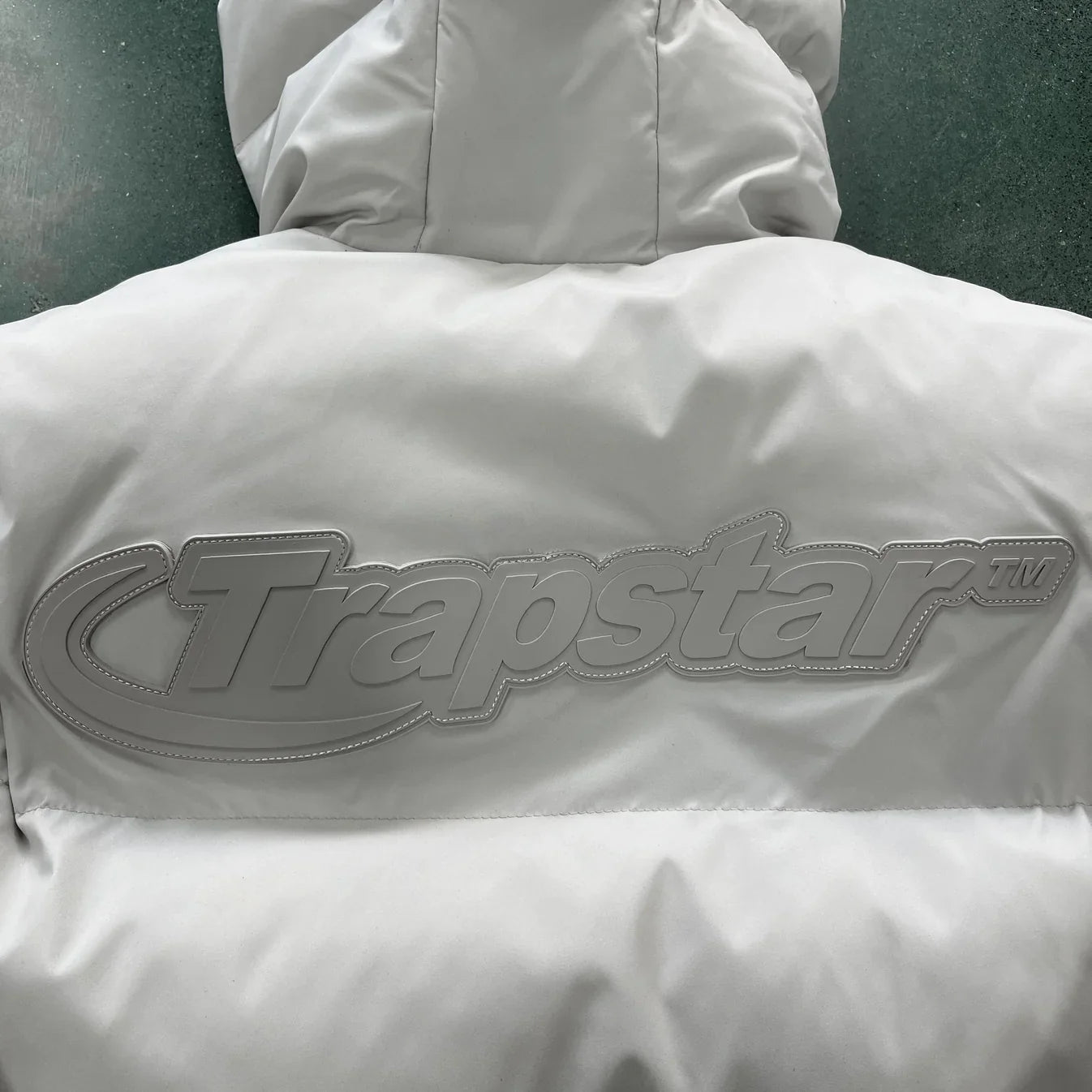 Trapstar Hyperdrive Technical Puffer Jacket - Light Grey