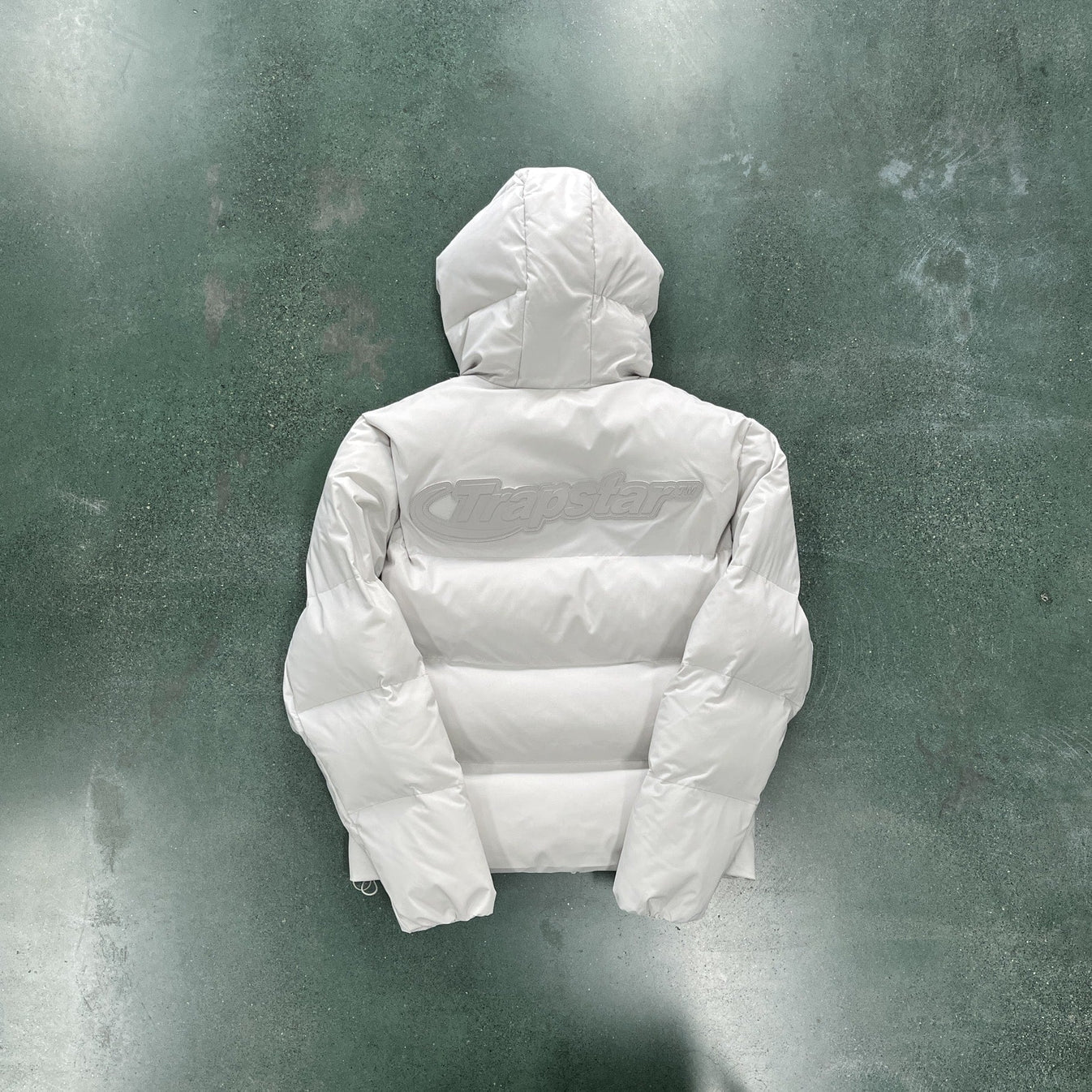 Trapstar Hyperdrive Technical Puffer Jacket - Light Grey