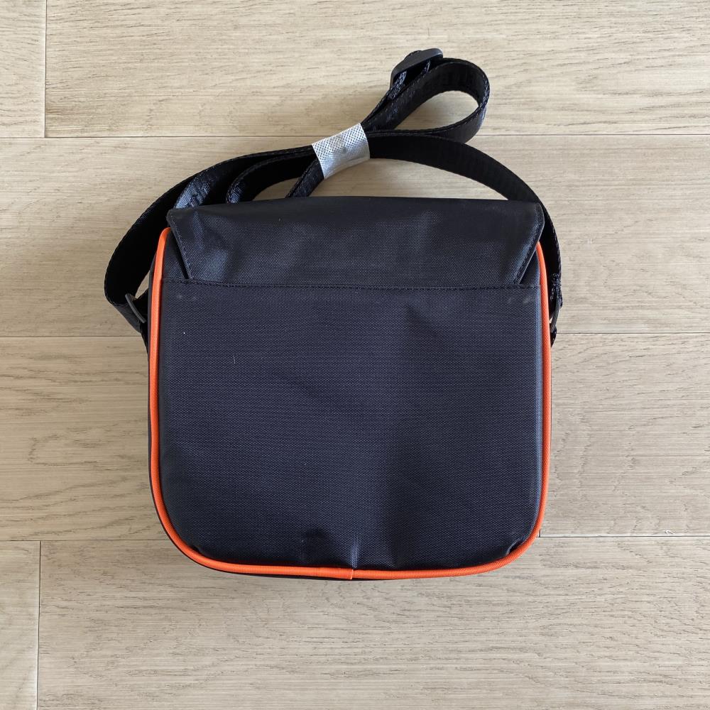 Trapstar Messenger Bag 1.0 - Black/Orange