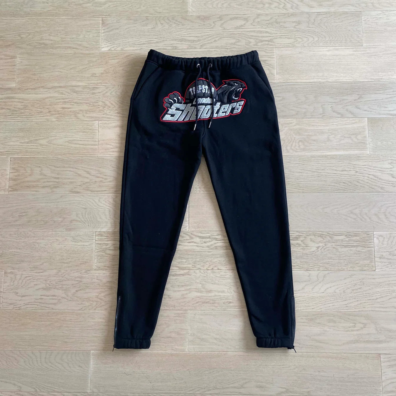 Trapstar Shooters Tracksuit - Black/Red