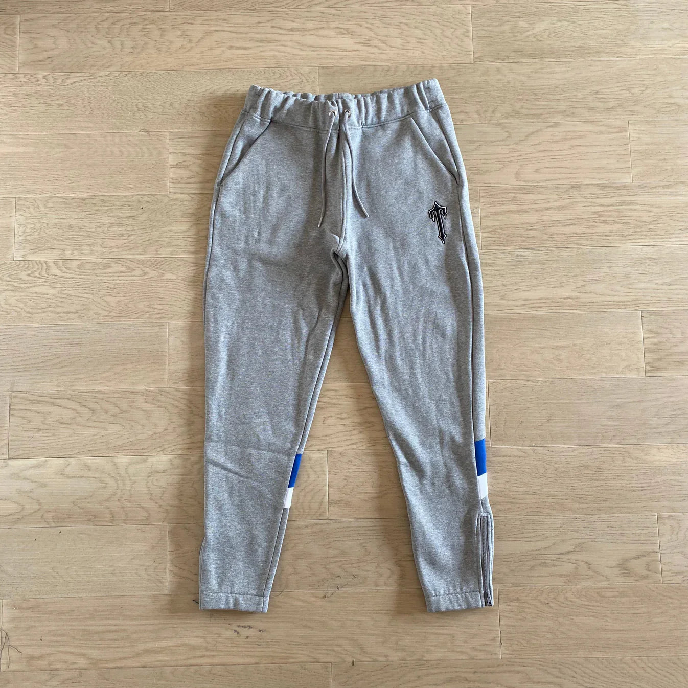 Trapstar V-Stripe Tracksuit - Grey/Blue