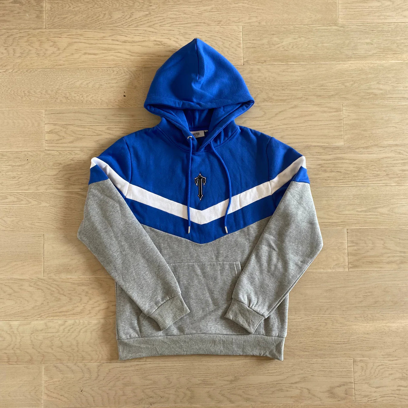 Trapstar V-Stripe Tracksuit - Grey/Blue