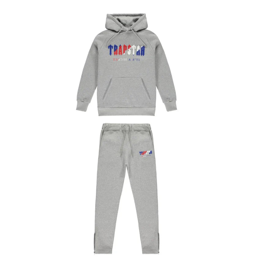 Trapstar Revolution Tracksuit - Black/Grey
