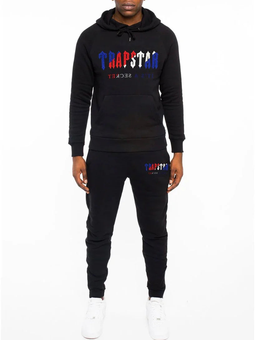 Trapstar Revolution Tracksuit - Black/Grey