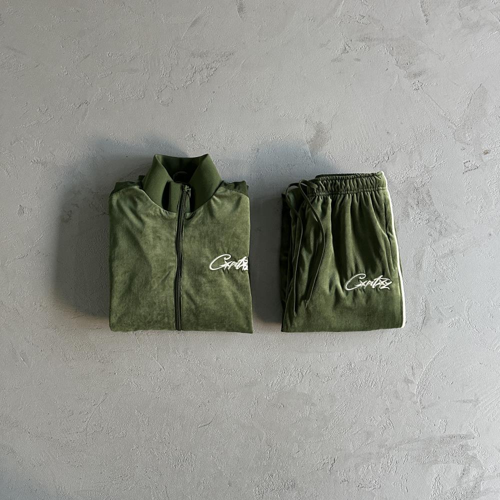 CORTEIZ Velour Set - Green