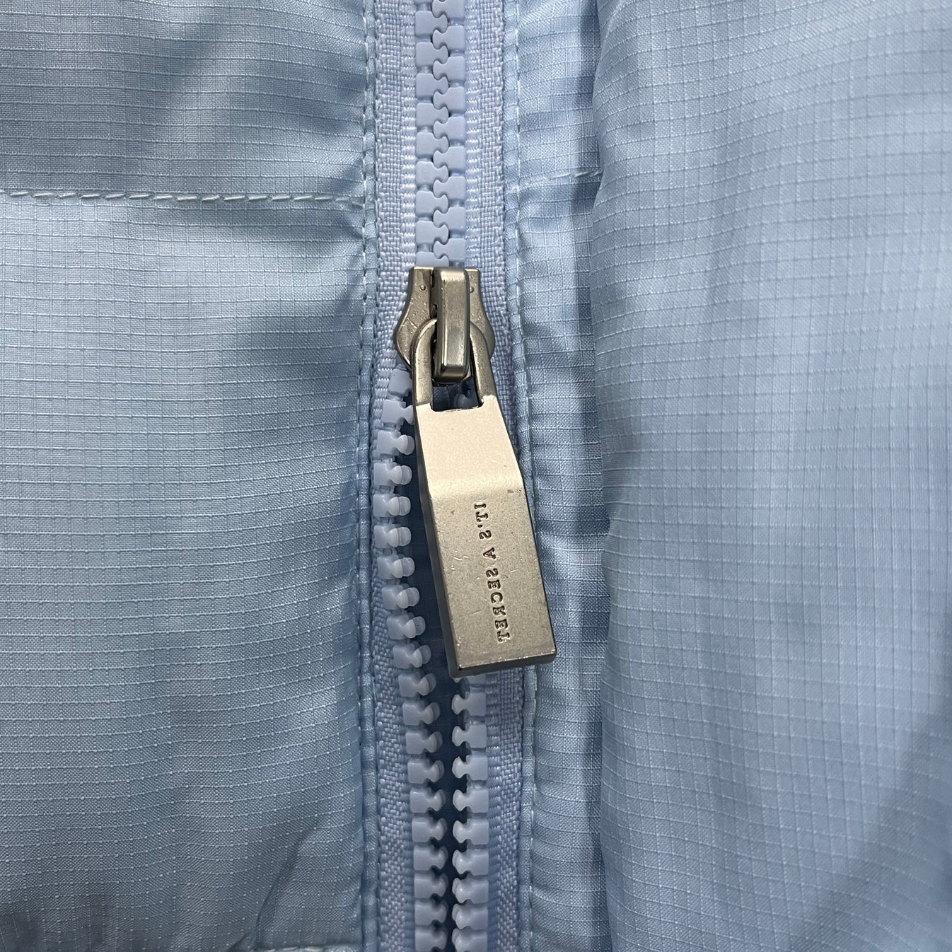 Trapstar Women's Decoded Hooded Puffer 2.0 Jacket - Ice Blue