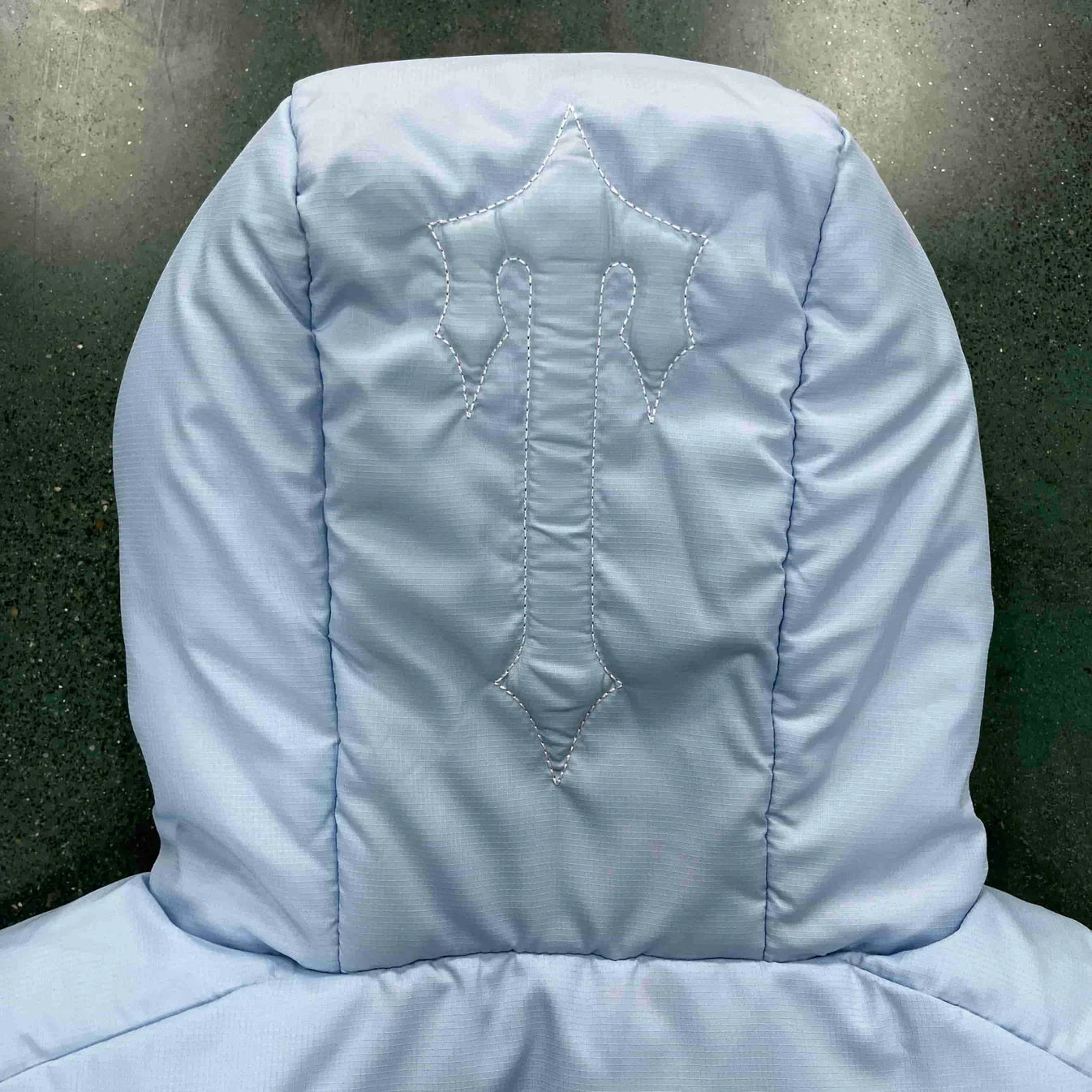 Trapstar Women's Decoded Hooded Puffer 2.0 Jacket - Ice Blue