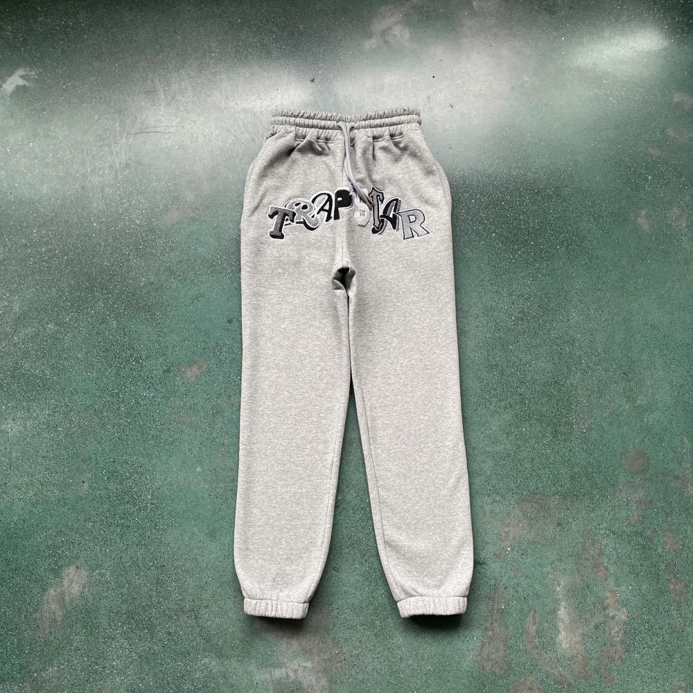 Trapstar Wildcard Chenille Decoded Tracksuit - Grey/Monochrome