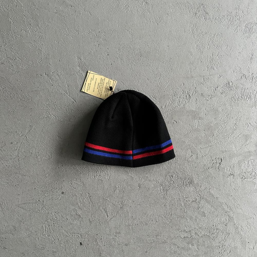 CORTEIZ Knit Stripe Beanie - Black/Blue/Red