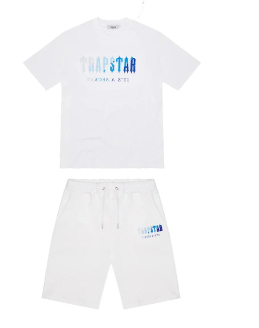 Trapstar Chenille Decoded 2.0 Short Set - White