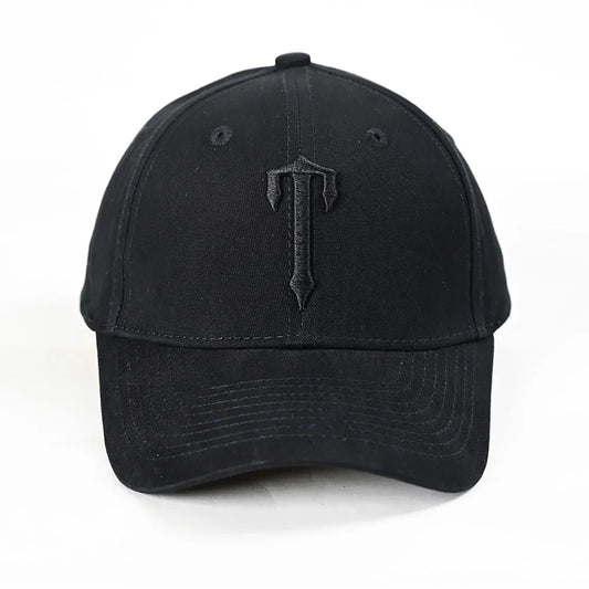 Trapstar Baseball Hat - Black/Black
