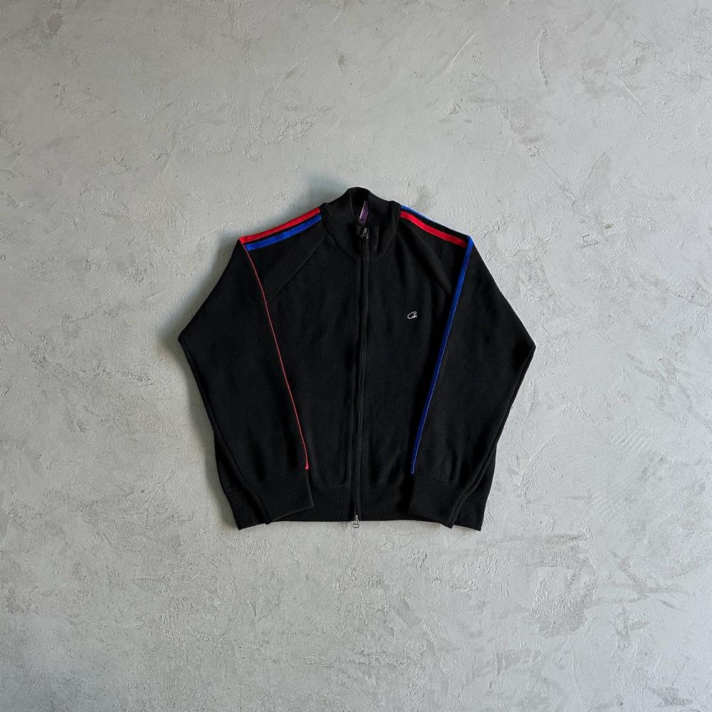 CORTEIZ Knit Zip-Up Fleece - Black