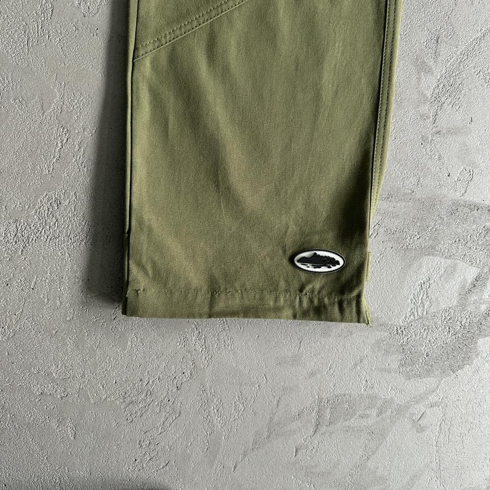 CORTEIZ Slant Pocket Pants - Military Green