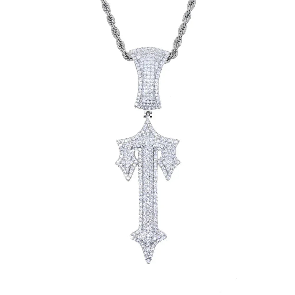 Trapstar Iced Out Necklaces - Silver/Gold