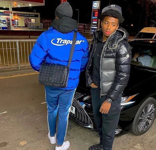 Trapstar Hyperdrive Puffer Jacket - Blue