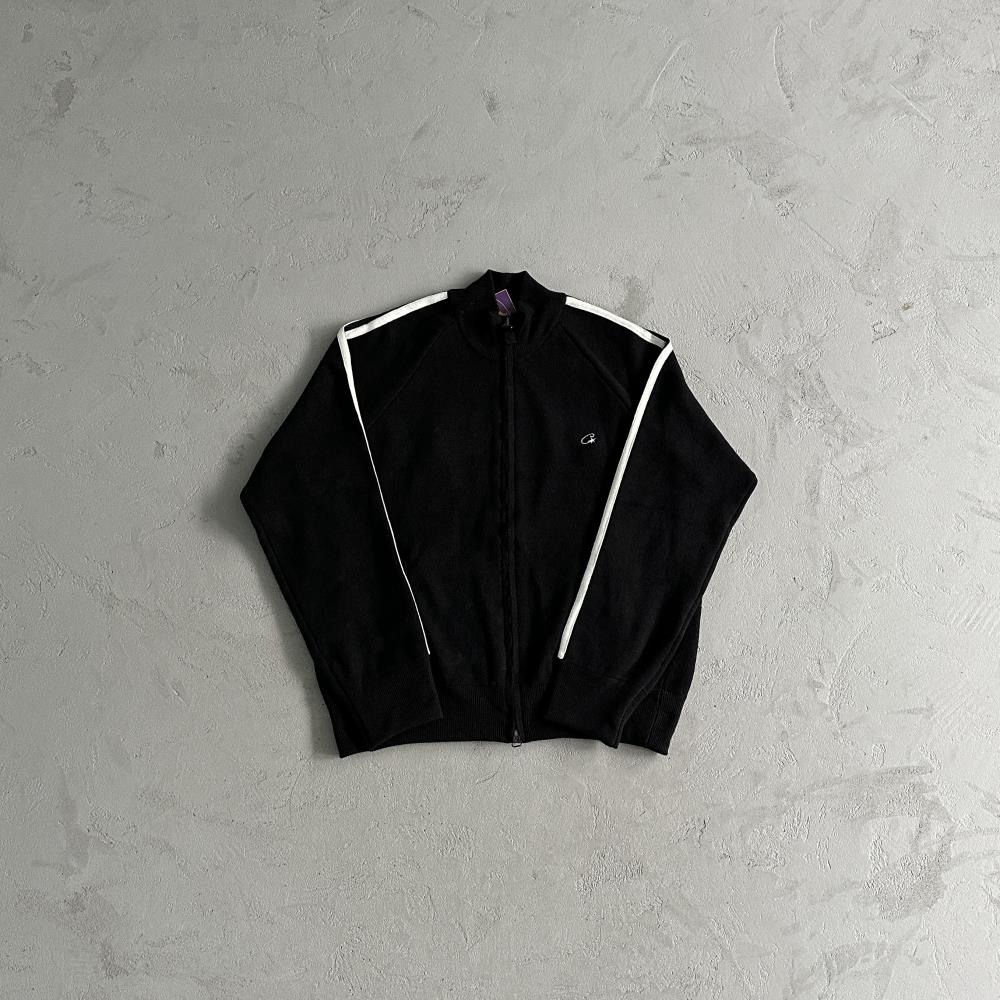 CORTEIZ Knit Zip-Up Fleece - Black