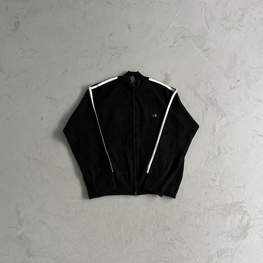 CORTEIZ Knit Zip-Up Fleece - Black