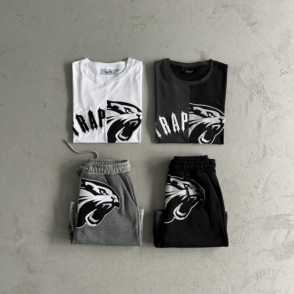 Trapstar Arch Shooters Set - Black/White