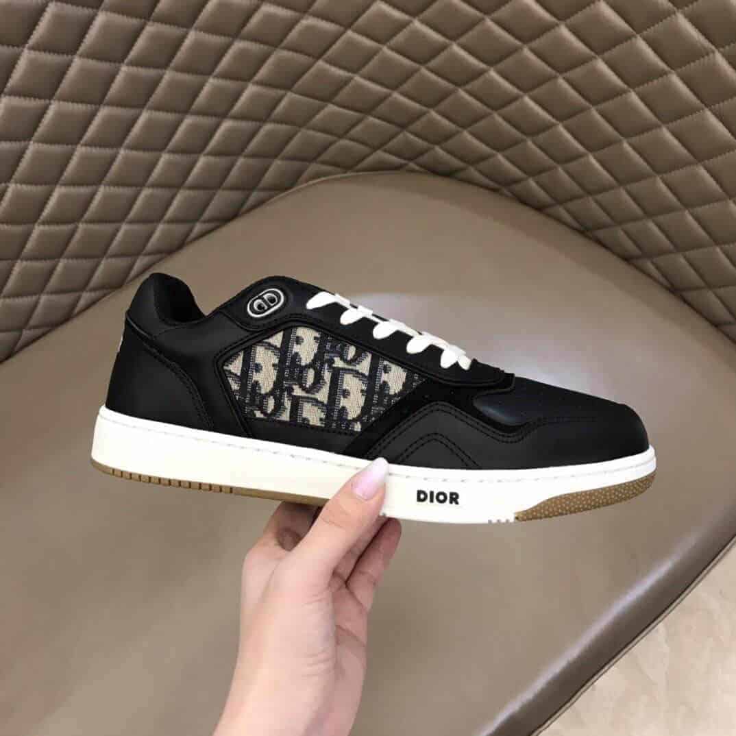 Dior B27 Low-Top Sneakers - Black