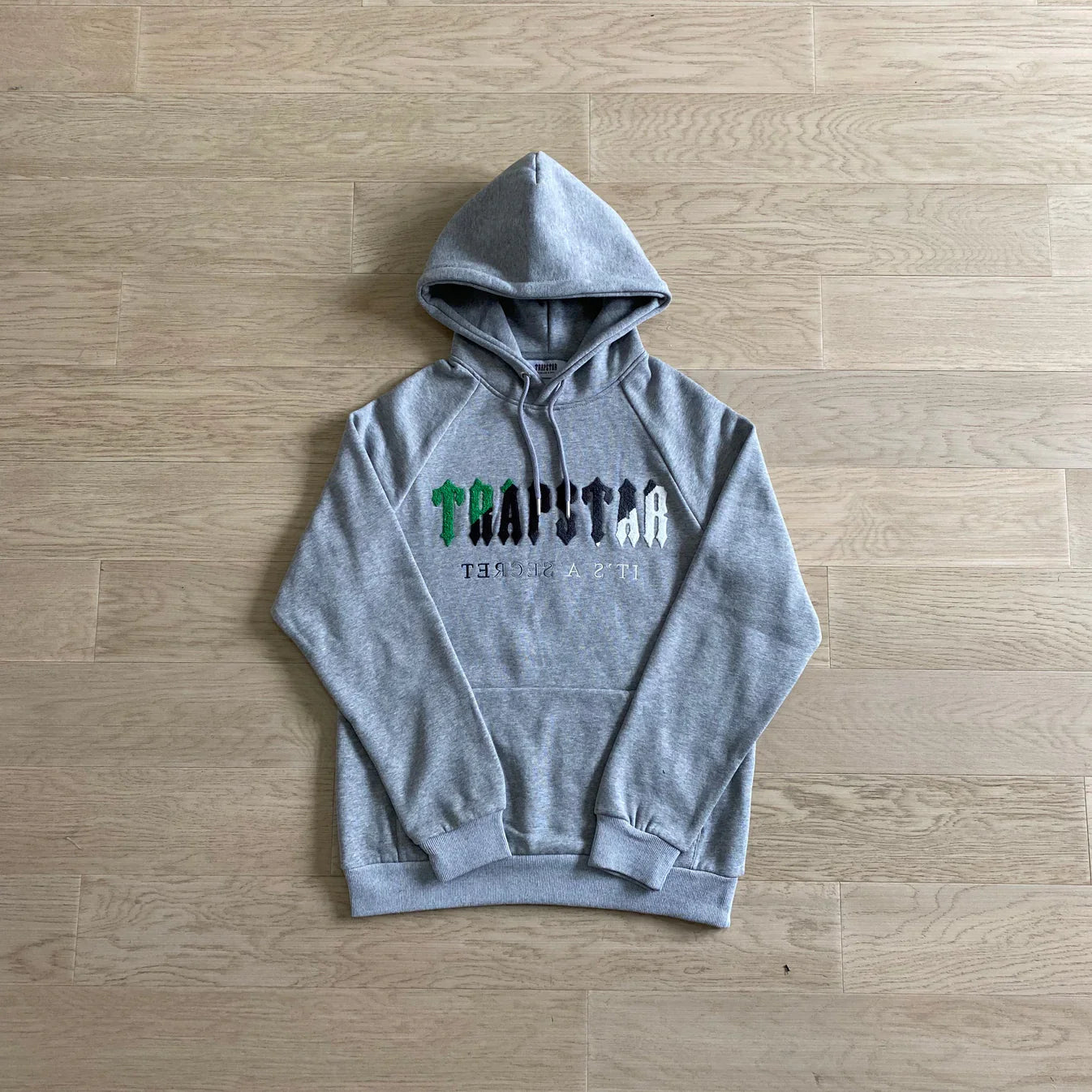 Trapstar Chenille Decoded Tracksuit - Black/Grey