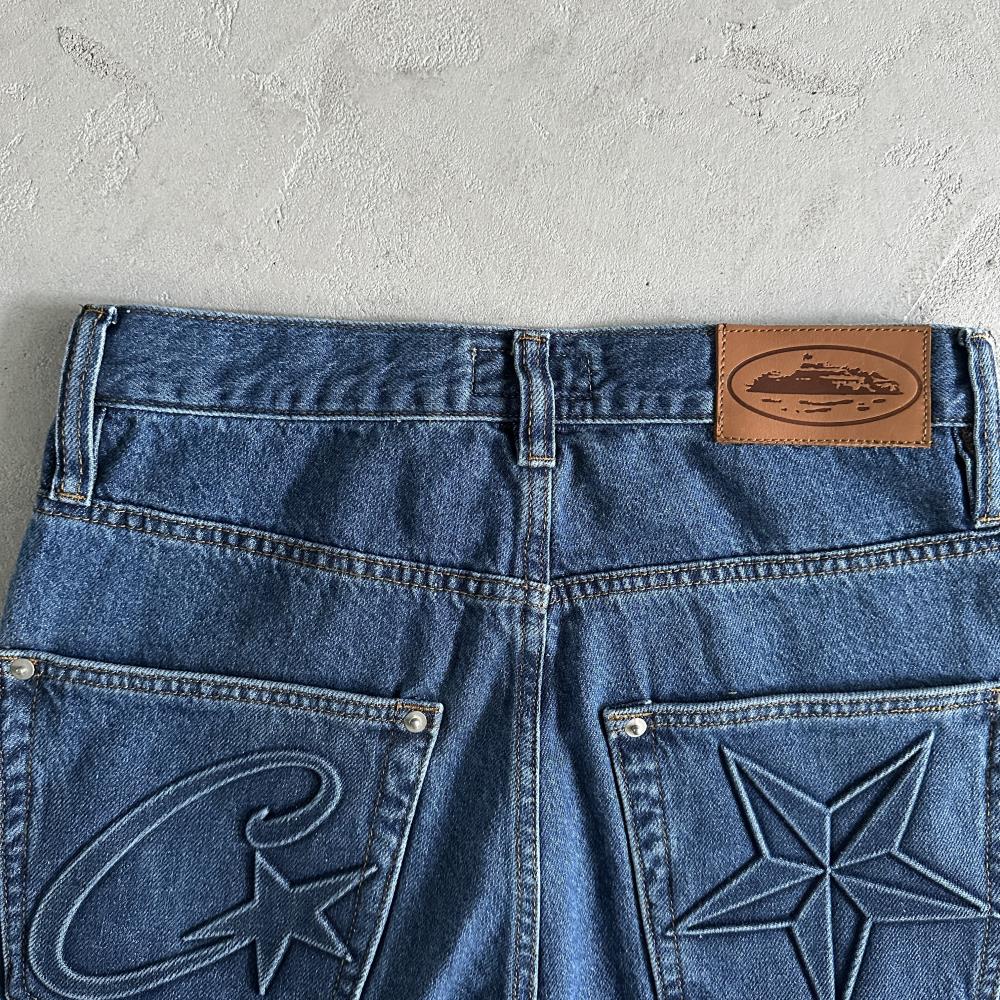 CORTEIZ C-Star Denim Work Pants - Blue