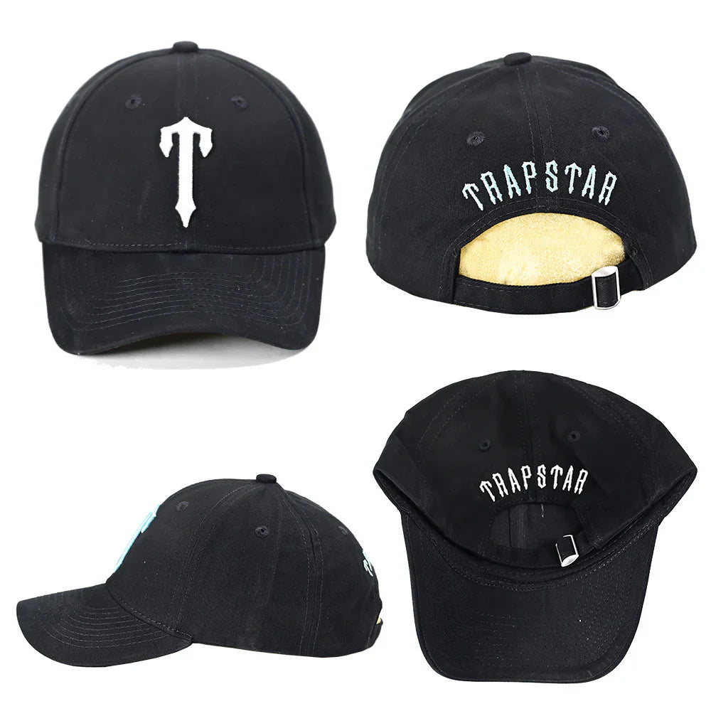 Trapstar Baseball Hat - Black/Black