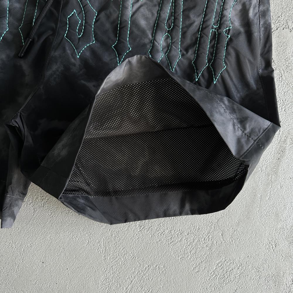 Trapstar Washed Arch Shorts - Black