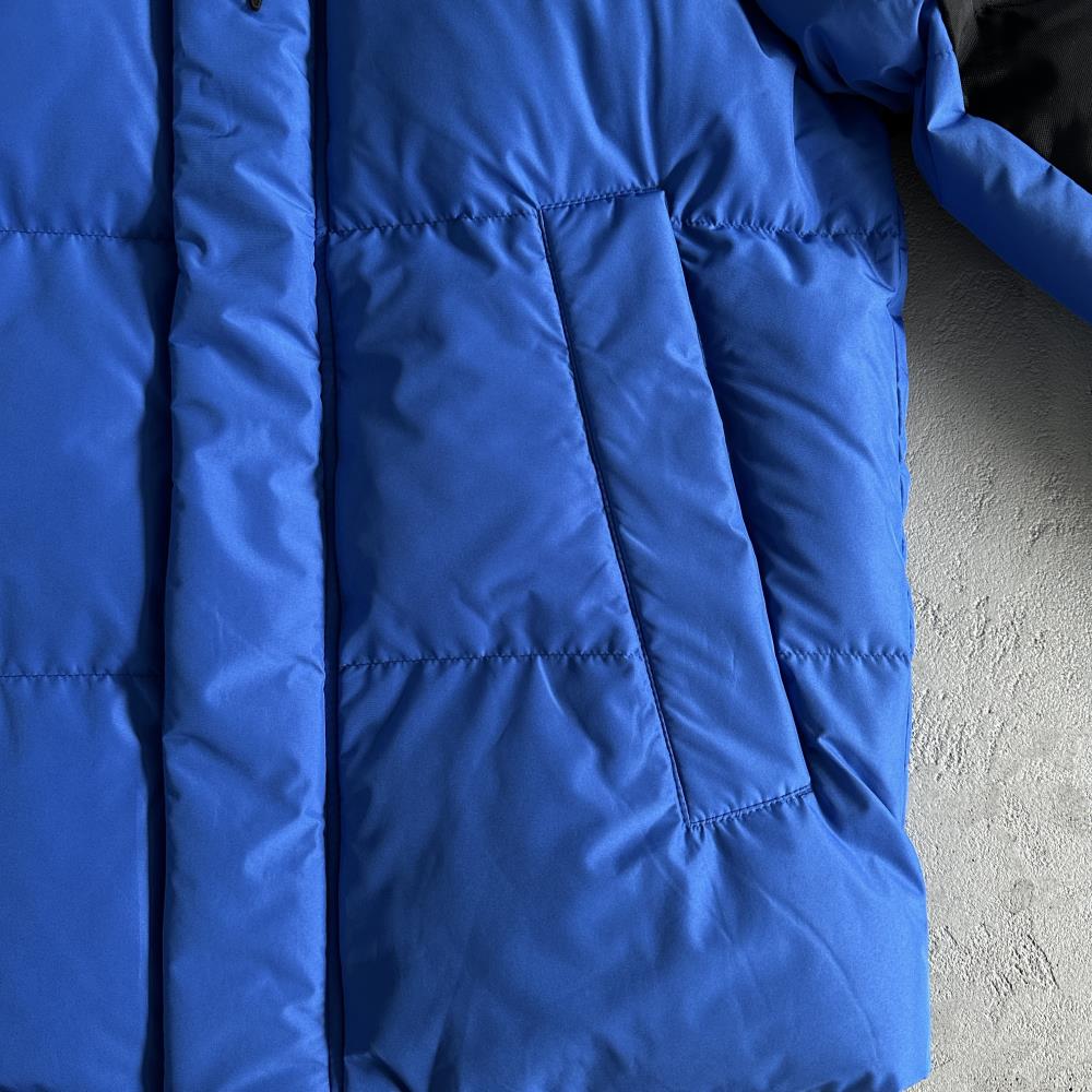 Trapstar Decoded Arch Puffer - Black/Blue