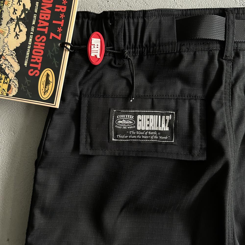 CORTEIZ Cargo Shorts - Black