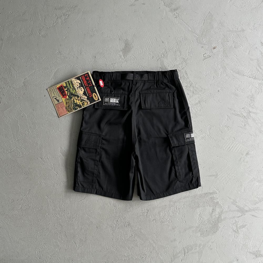 CORTEIZ Cargo Shorts - Black