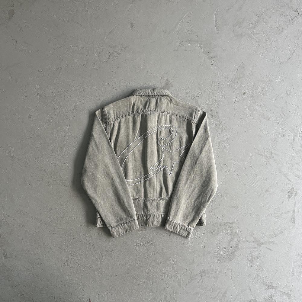 CORTEIZ C-Star Denim Jacket - Grey