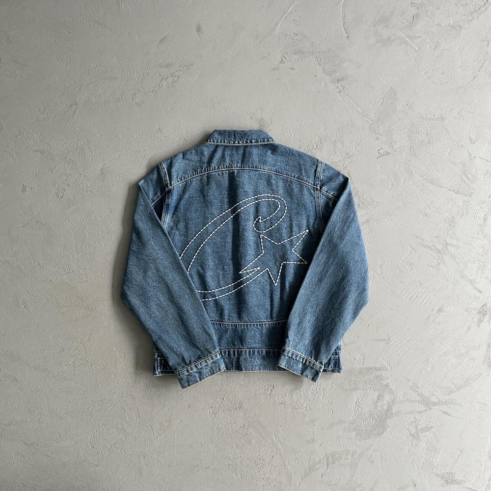 CORTEIZ C-Star Denim Jacket - Blue