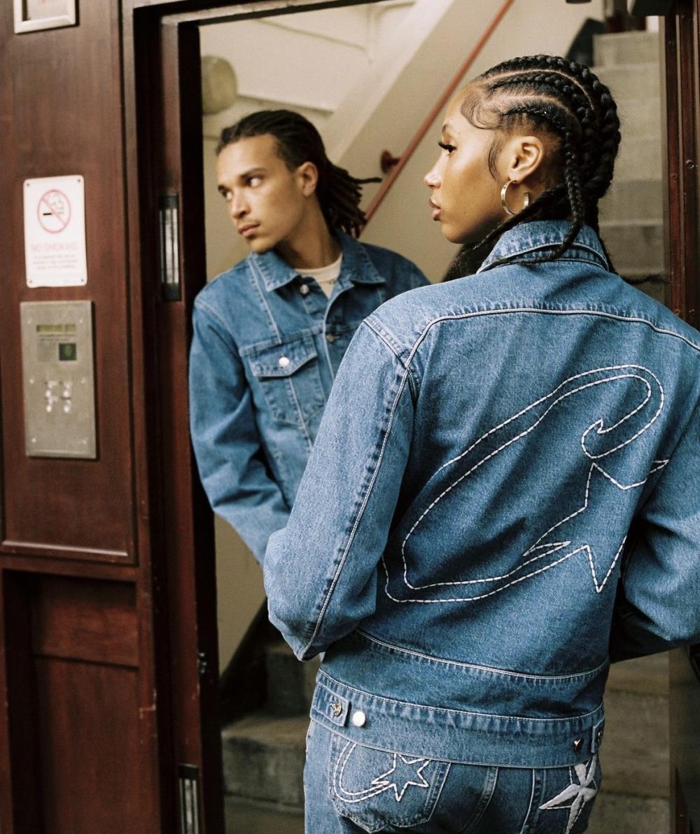 CORTEIZ C-Star Denim Jacket - Blue