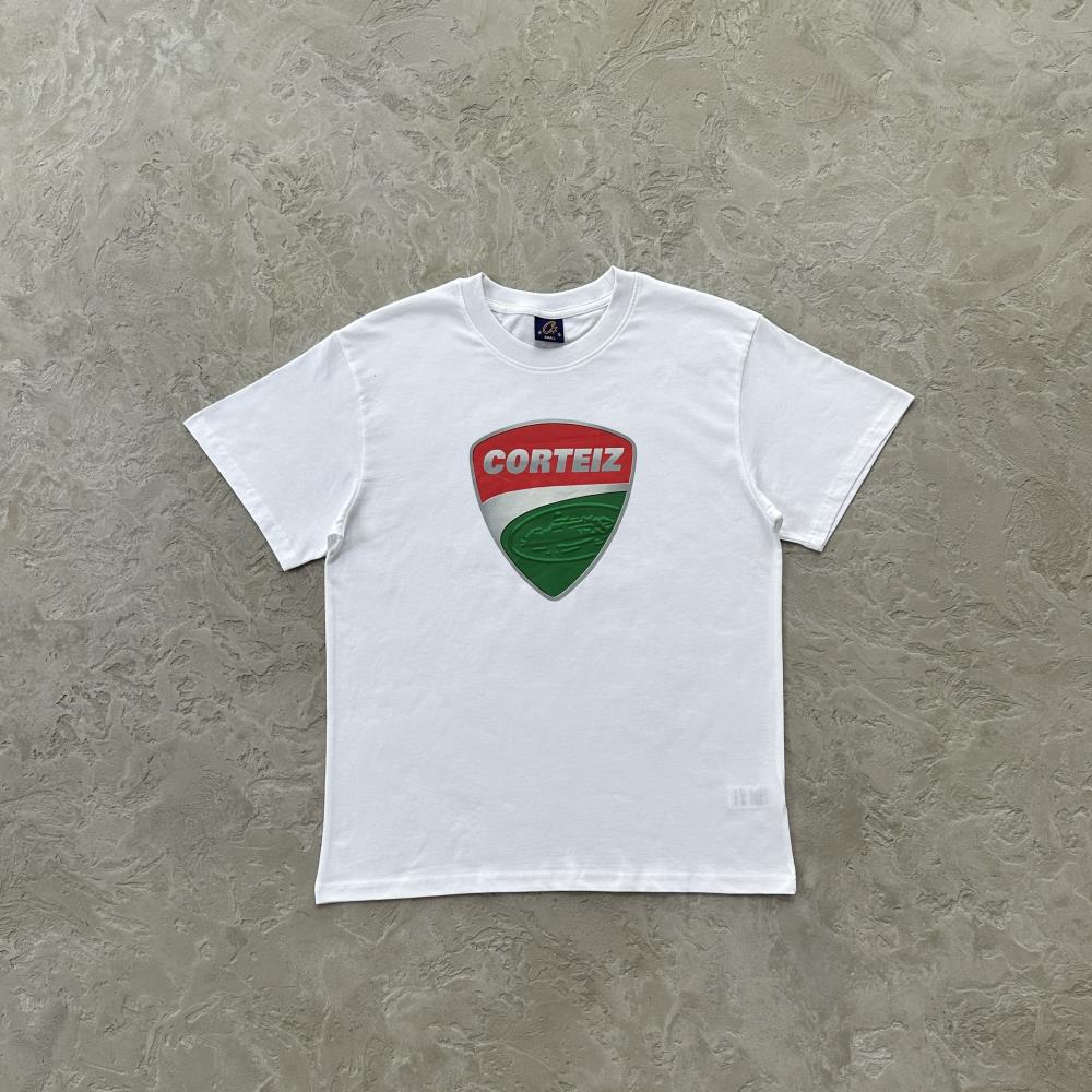 CORTEIZ Shield T-Shirt - Black/White