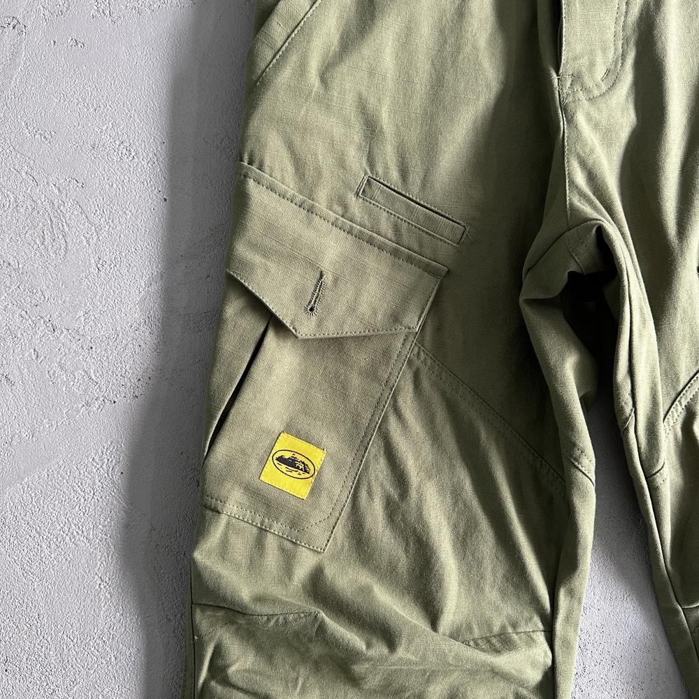 CORTEIZ Slant Pocket Pants - Military Green