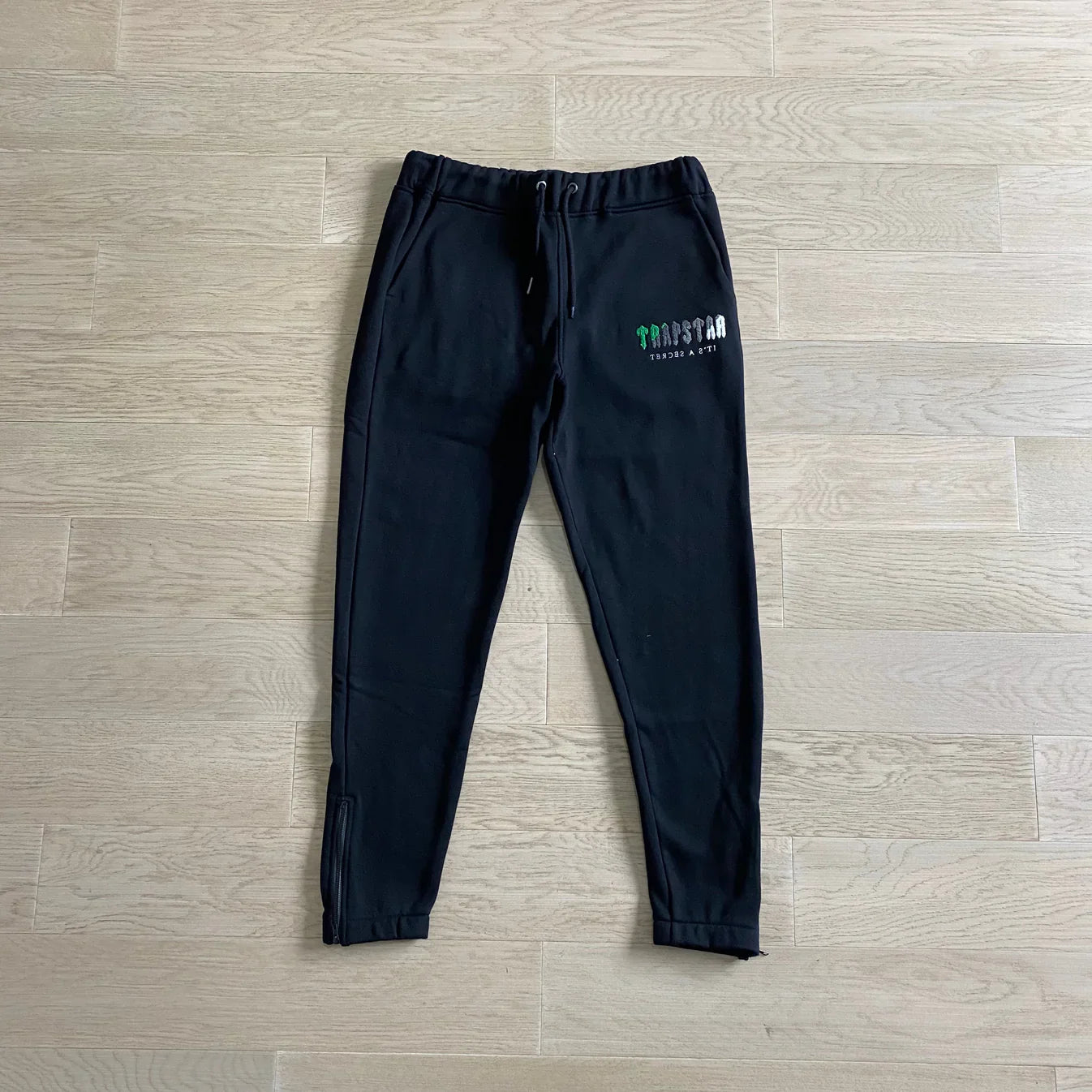 Trapstar Chenille Decoded Tracksuit - Black/Grey
