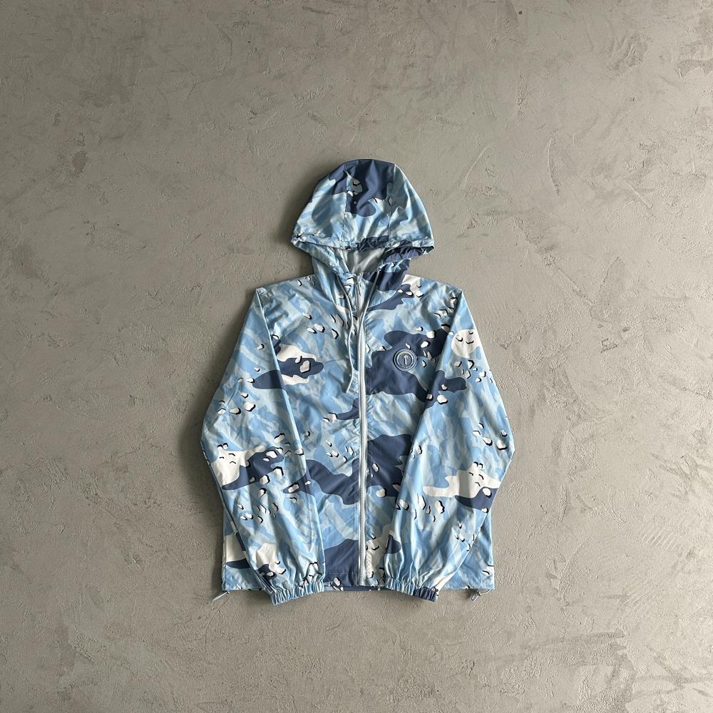 Trapstar Windbreaker Tracksuit - Blue Camo
