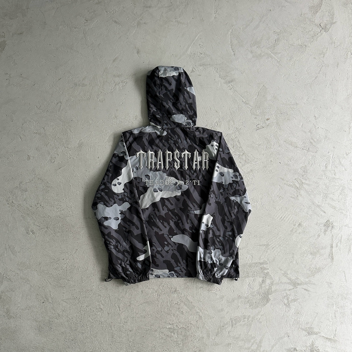 Trapstar Windbreaker Tracksuit - Black Camo