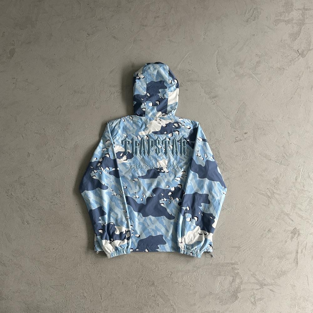 Trapstar Windbreaker Tracksuit - Blue Camo