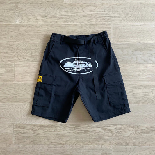 CORTEIZ New Cargo Shorts - Black