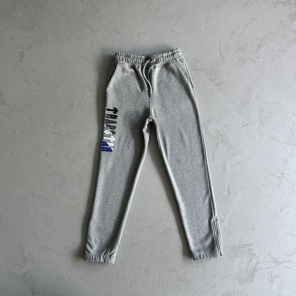 Trapstar Chenille Decoded 2.0 Tracksuit - Grey/Blue