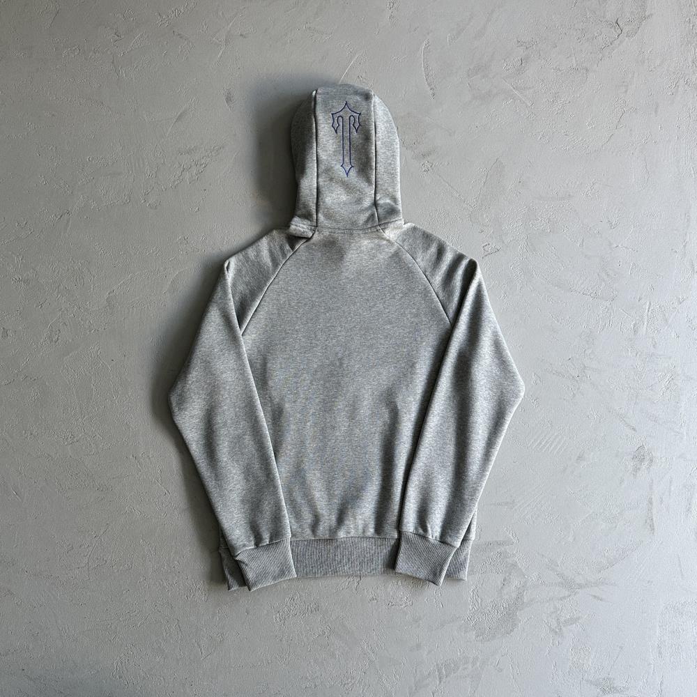 Trapstar Chenille Decoded 2.0 Tracksuit - Grey/Blue