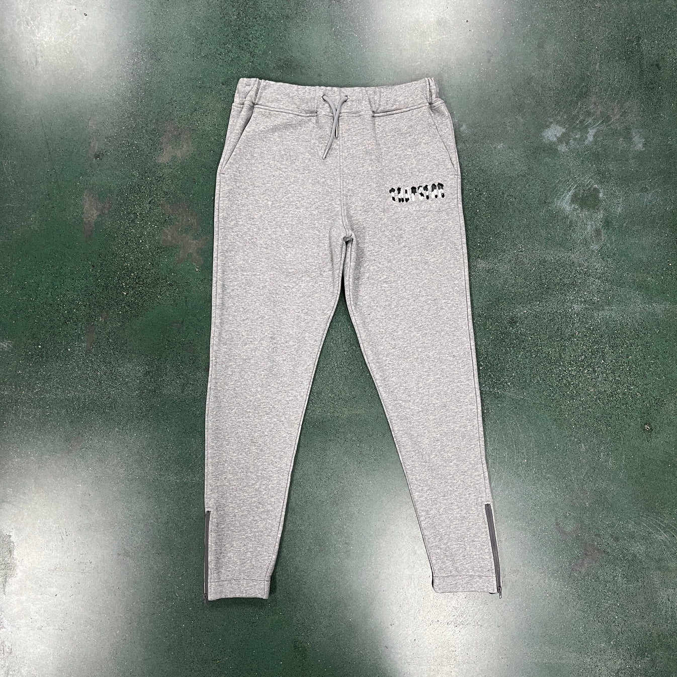 Trapstar Chenille Decoded Tracksuit - Black/Grey