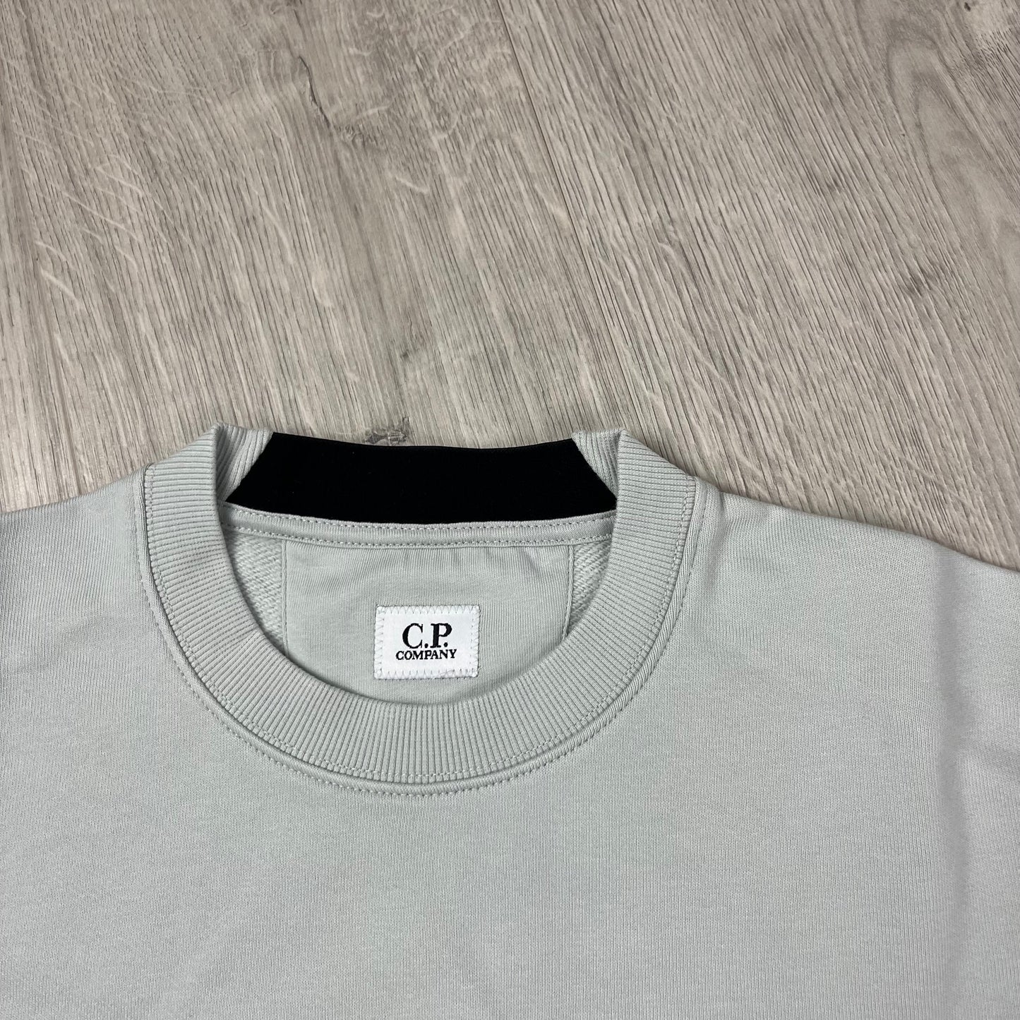 CP Company Raised Fleece Sweatshirt - Blue Fox