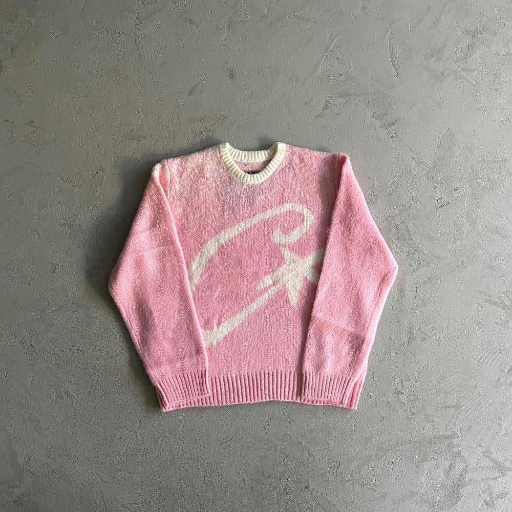 CORTEIZ C-Star More Hair Knit Sweater - Pink