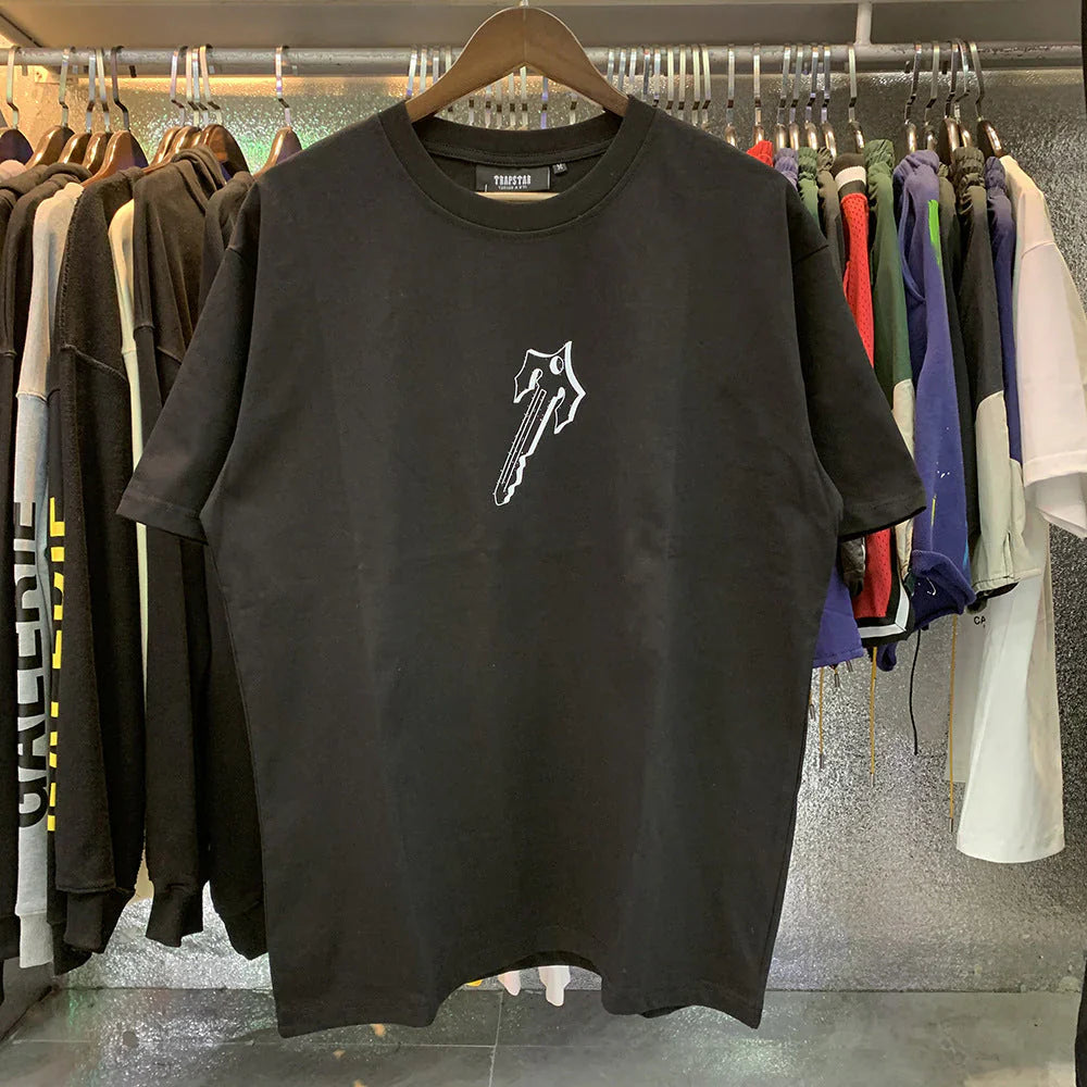 Trapstar Keychain T-Shirt - Black/White